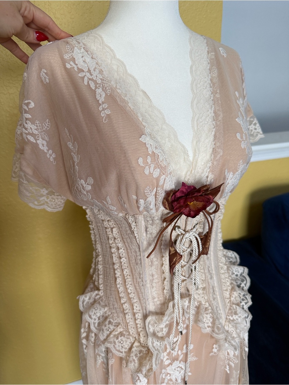 Wild Thorn Rose Corset Dress - Picture 6 of 9